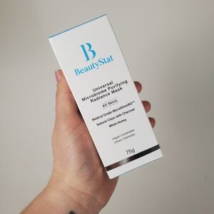 NEW BeautyStat Universal Microbiome Purifying Radiance Mask Microsilver Clay 75g